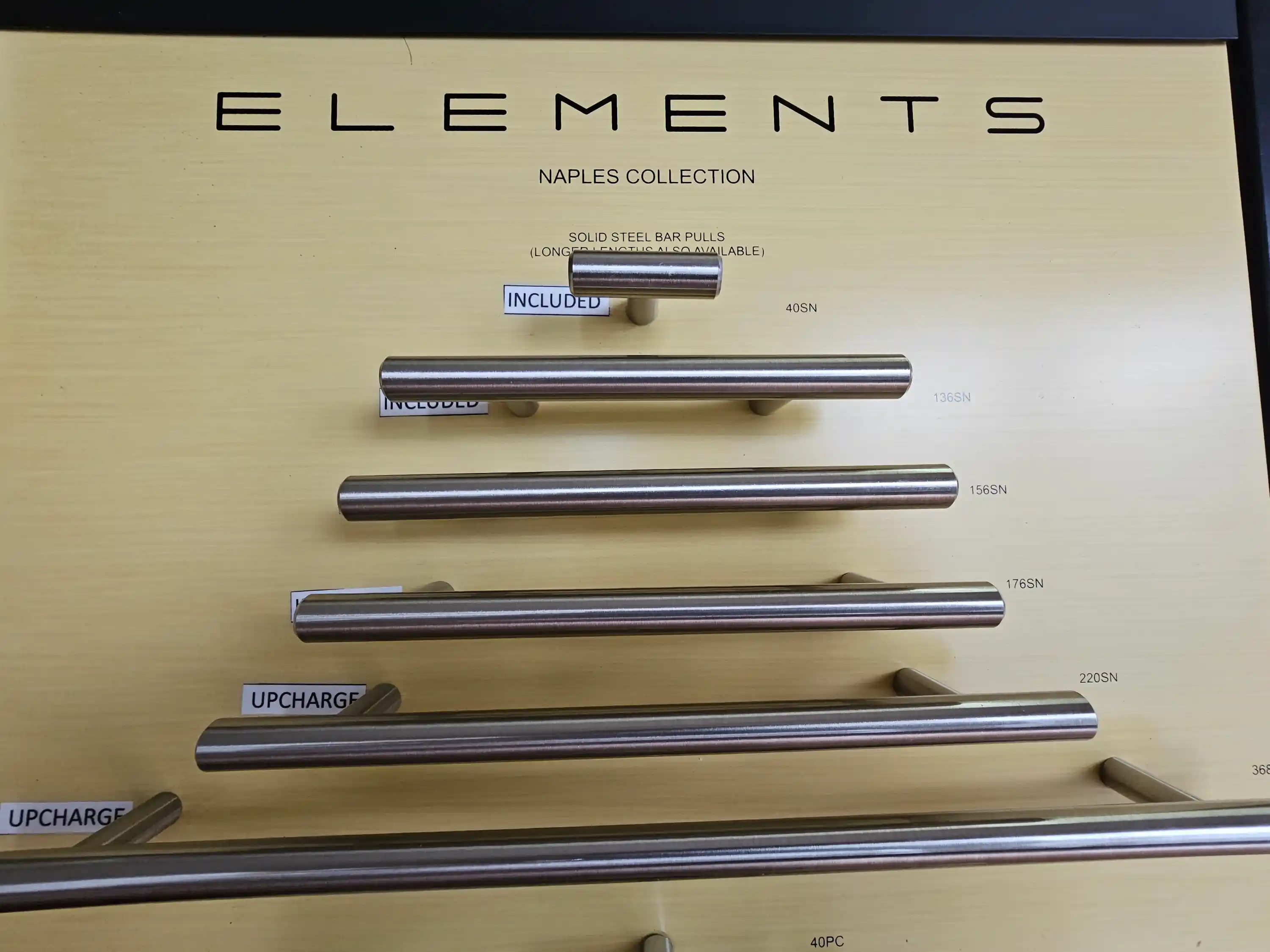Cabinet hardware collection
