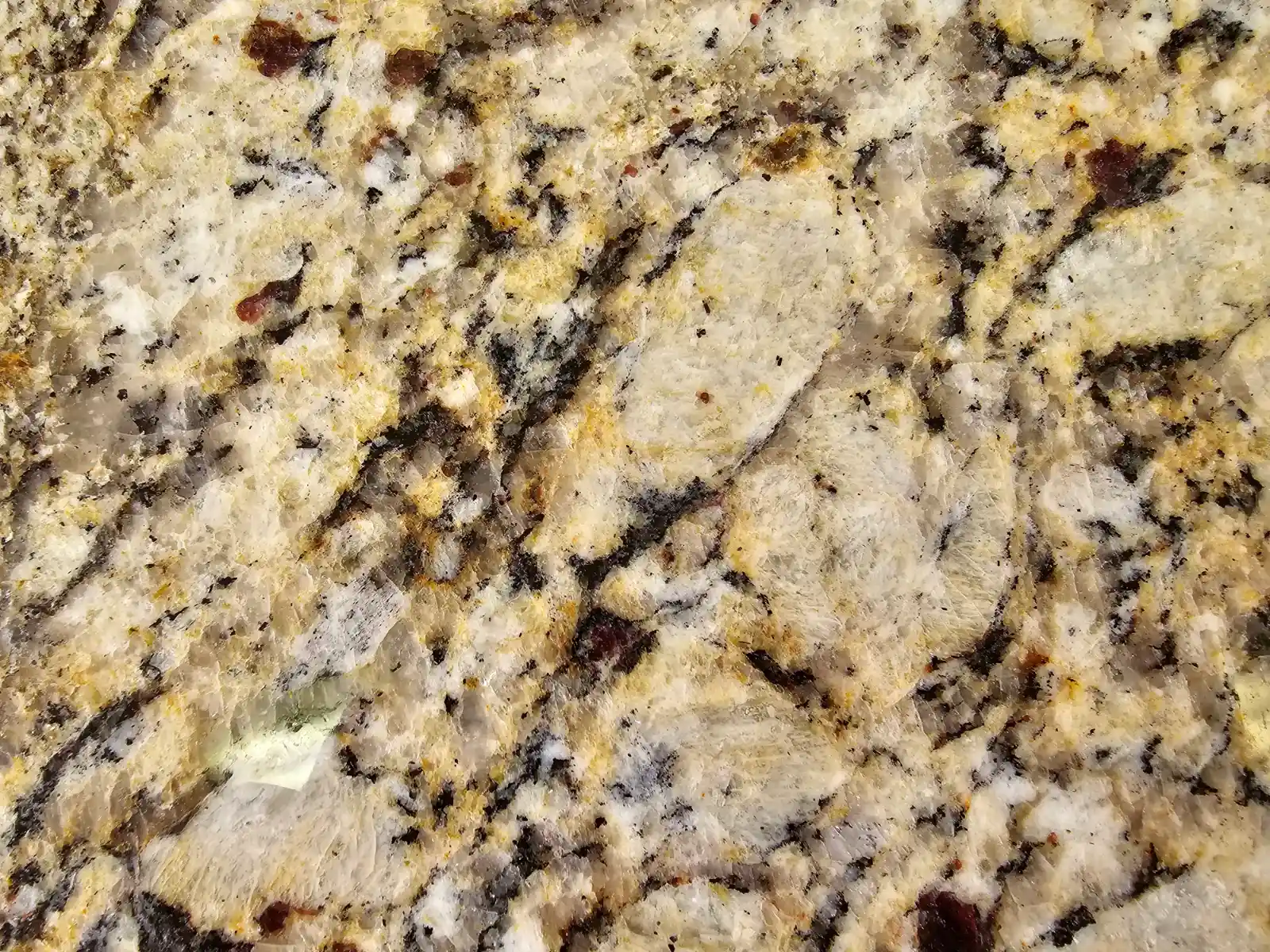 granite countertop style and material