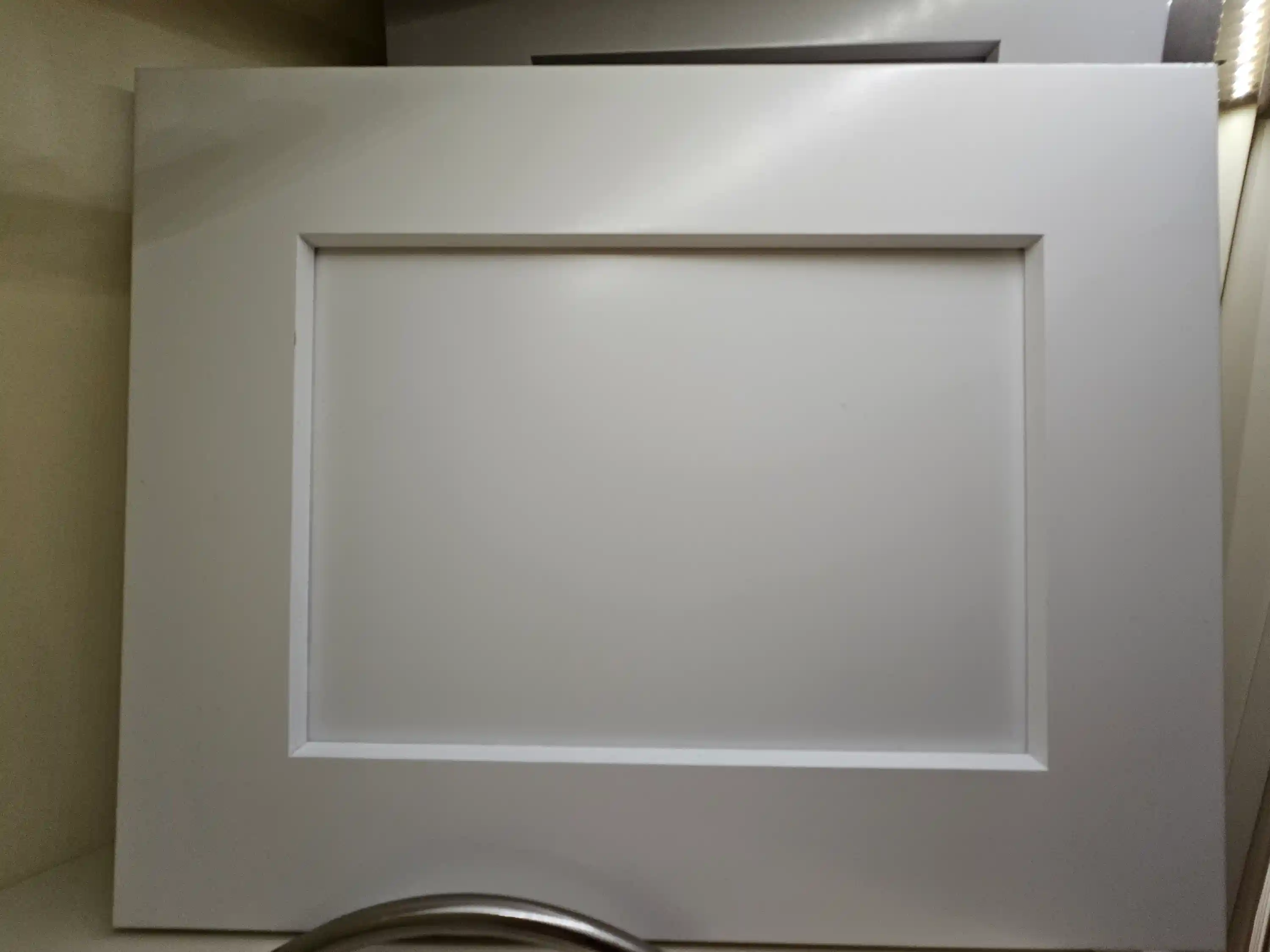 White kitchen cabinet