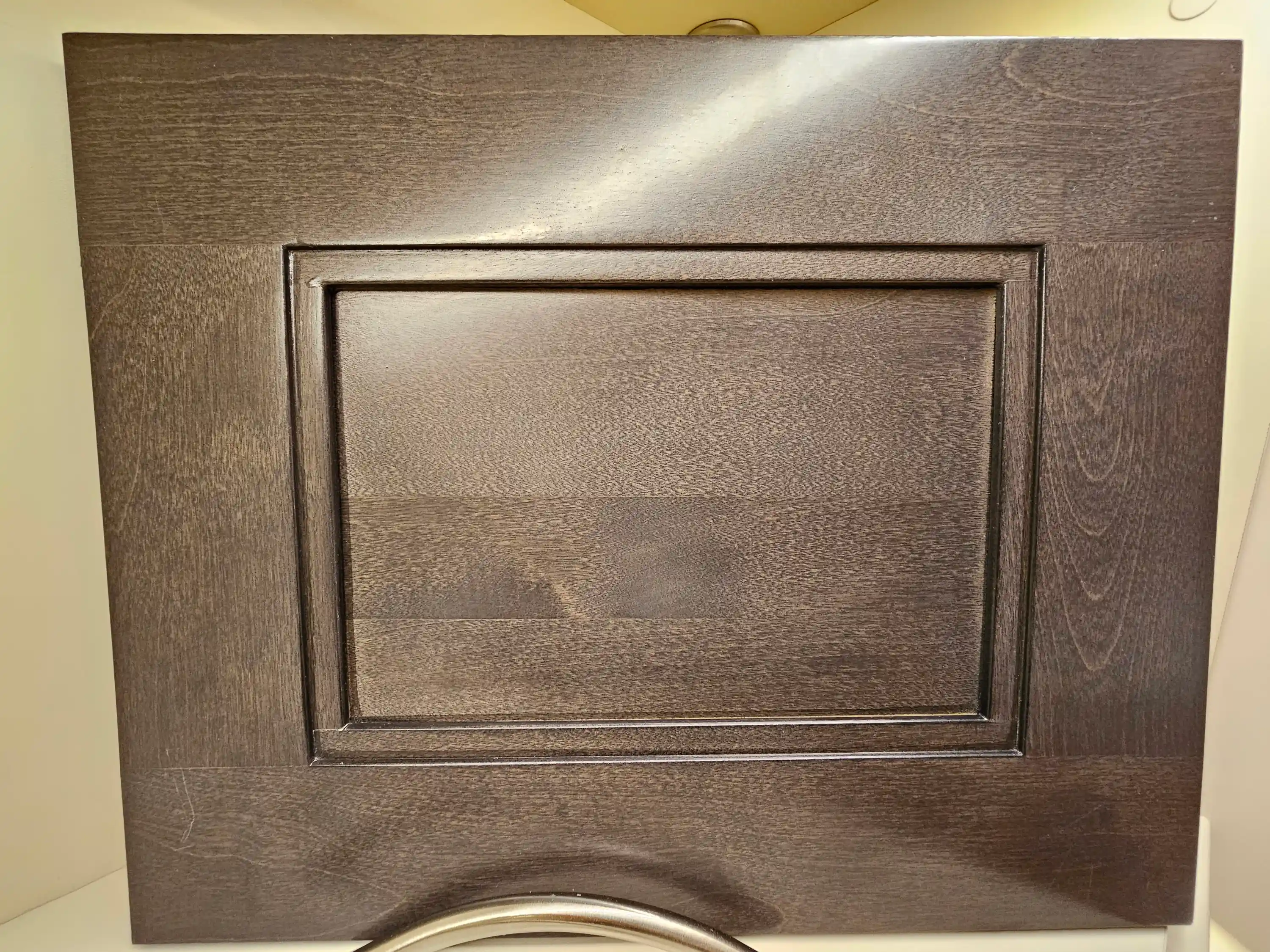 Plain brown cabinet