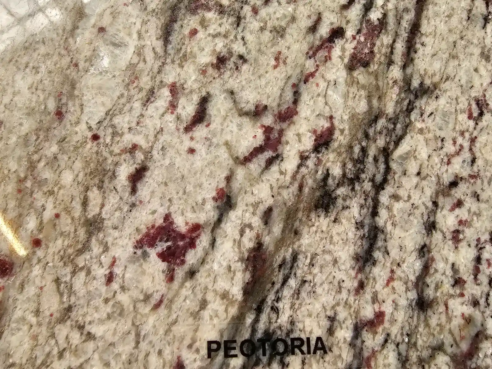 Petoria granite countertop style and material