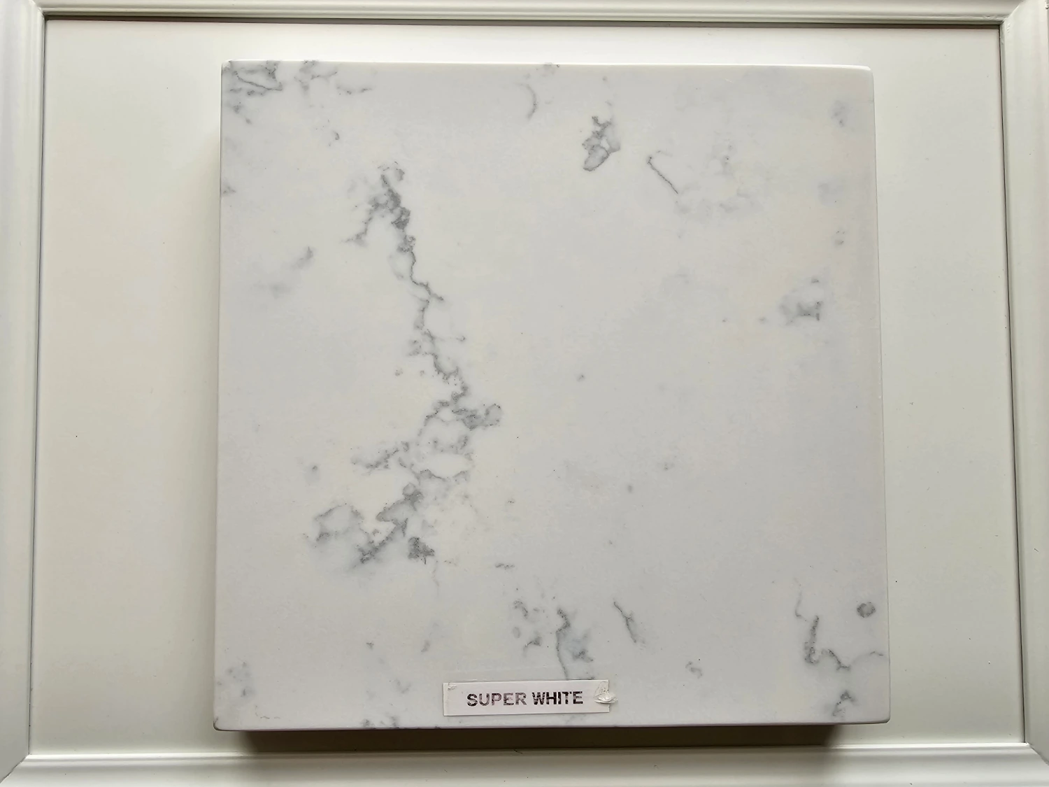 Super white quartz countertops