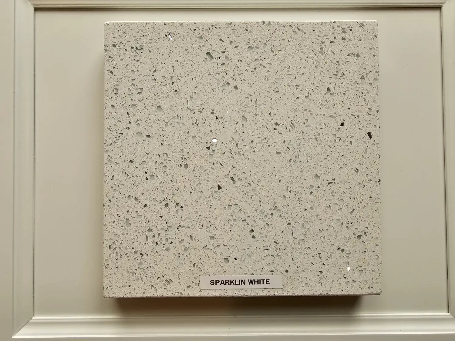 Sparklin white quartz countertops